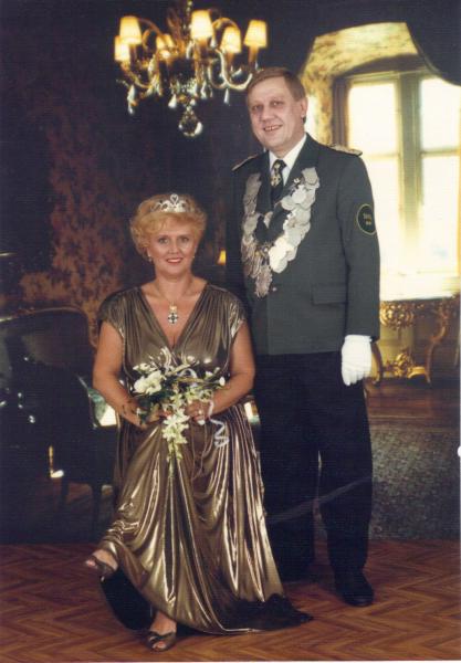 1990 - 1991 Dieter II. Ritgens - Eleonore I. Weinmann